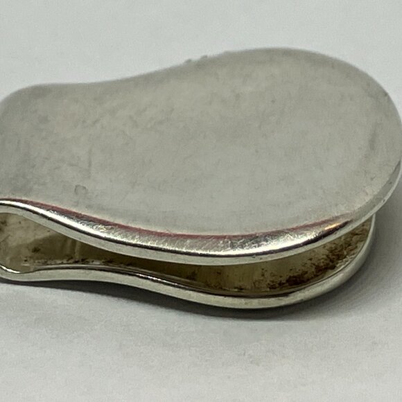 Vintage Tiffany & Co 925 Silver Peretti Thumb Print Money Clip - Picture 8 of 8